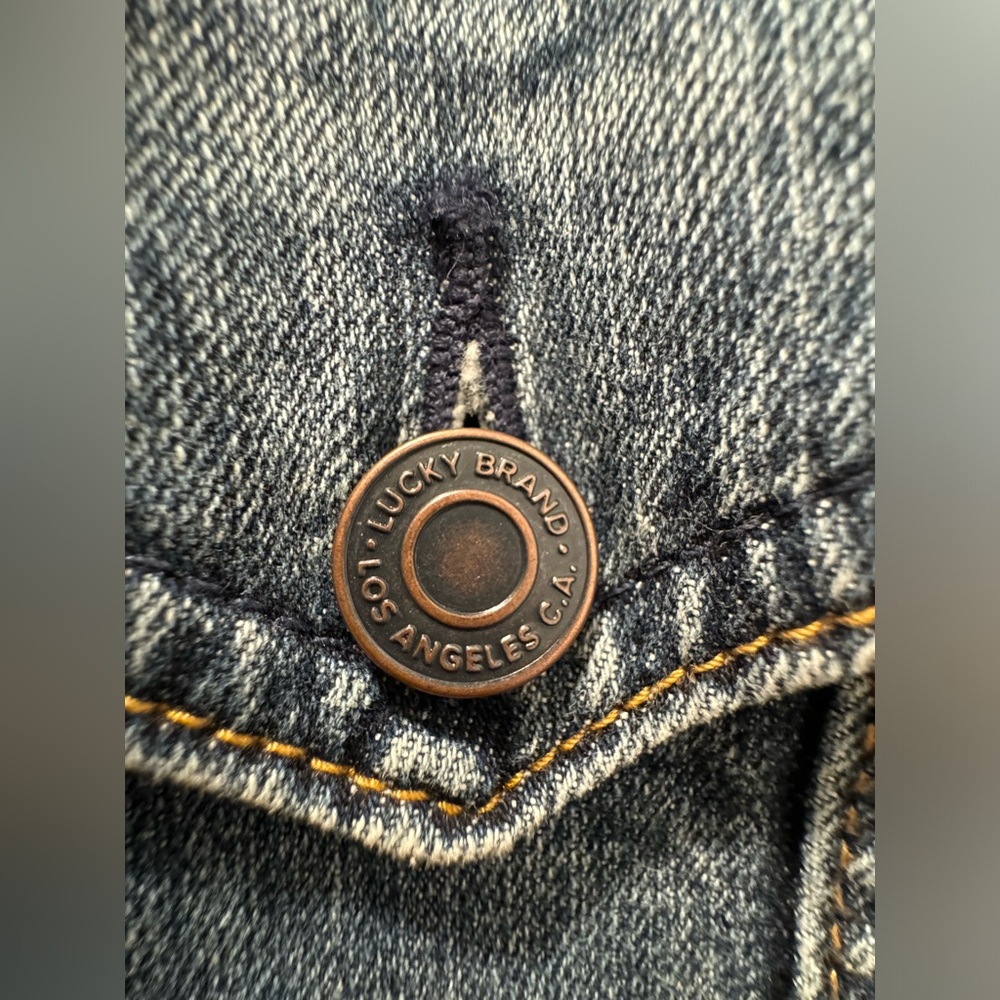 Lucky Brand Jean Jacket - Blue (Medium) - Picture 13 of 15